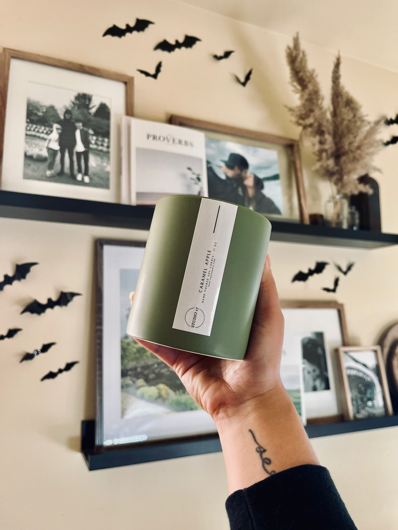 Caramel Apple Scented Candle