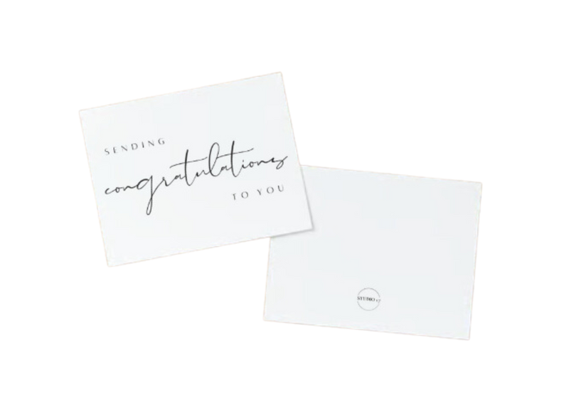 "Congratulations" Card