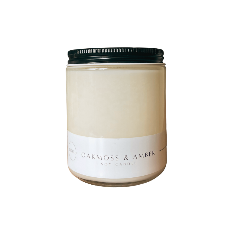Oakmoss & Amber Scented Candle