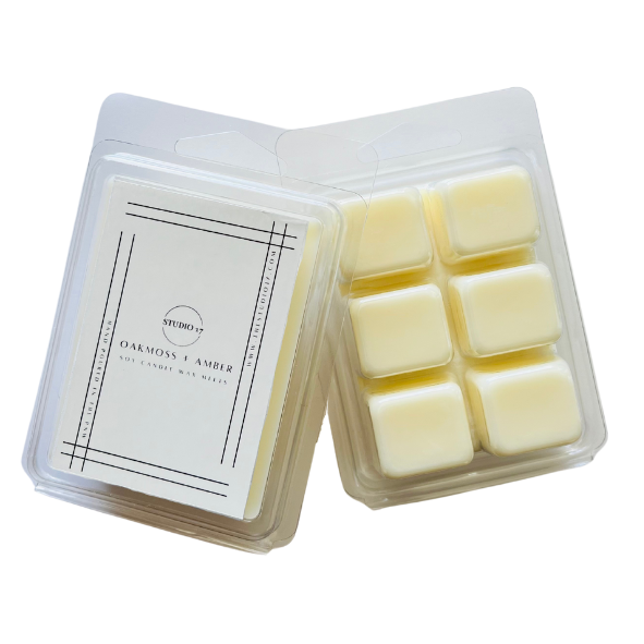 Oakmoss + Amber Wax Melts