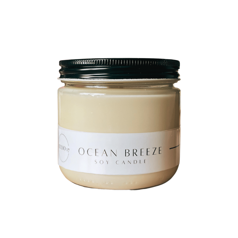 Ocean Breeze Scented Candle