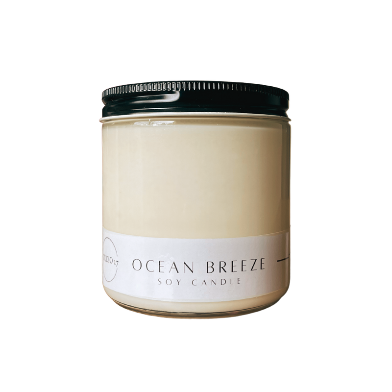 Ocean Breeze Scented Candle