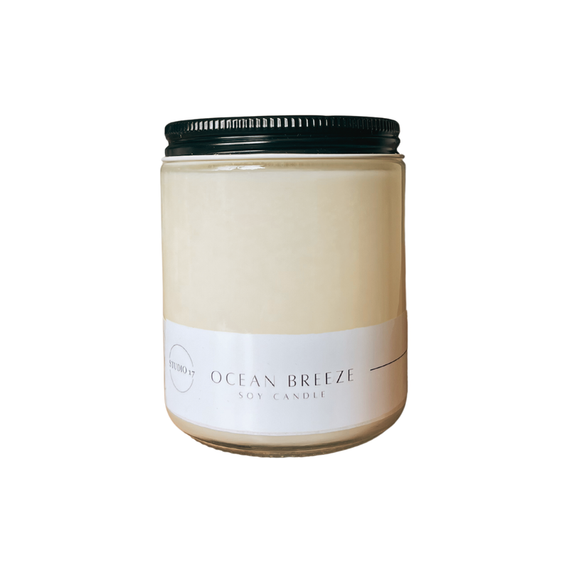 Ocean Breeze Scented Candle