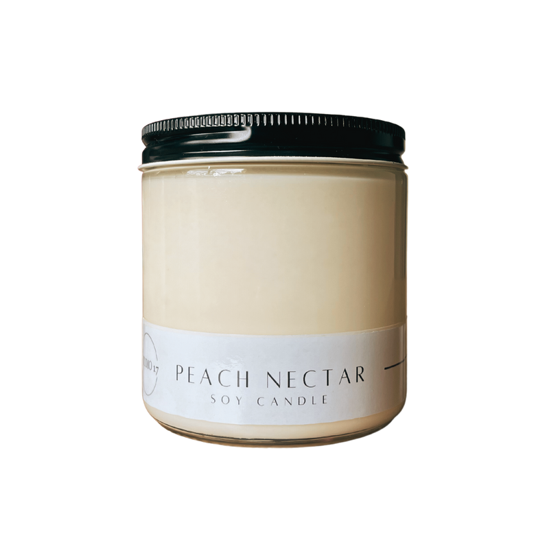 Peach Nectar Scented Candle