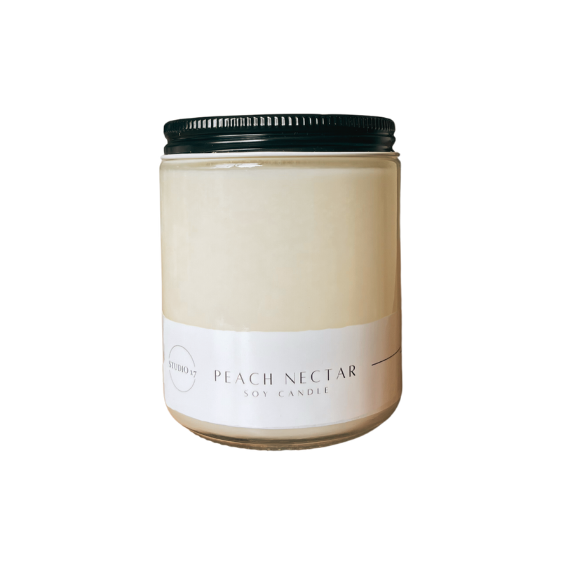 Peach Nectar Scented Candle