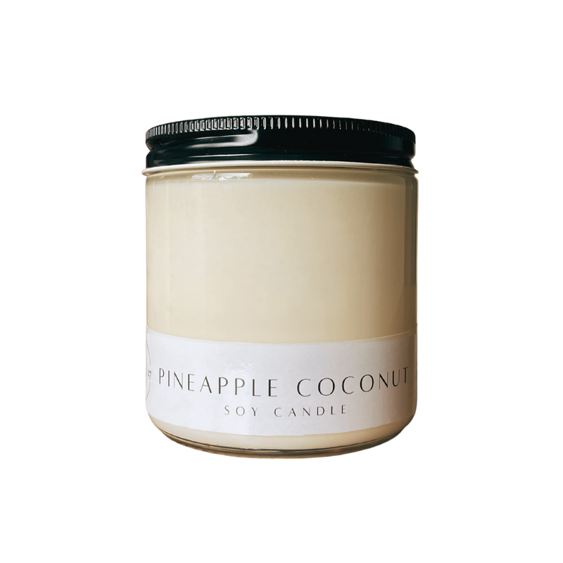 Pineapple Coconut Scented Candle