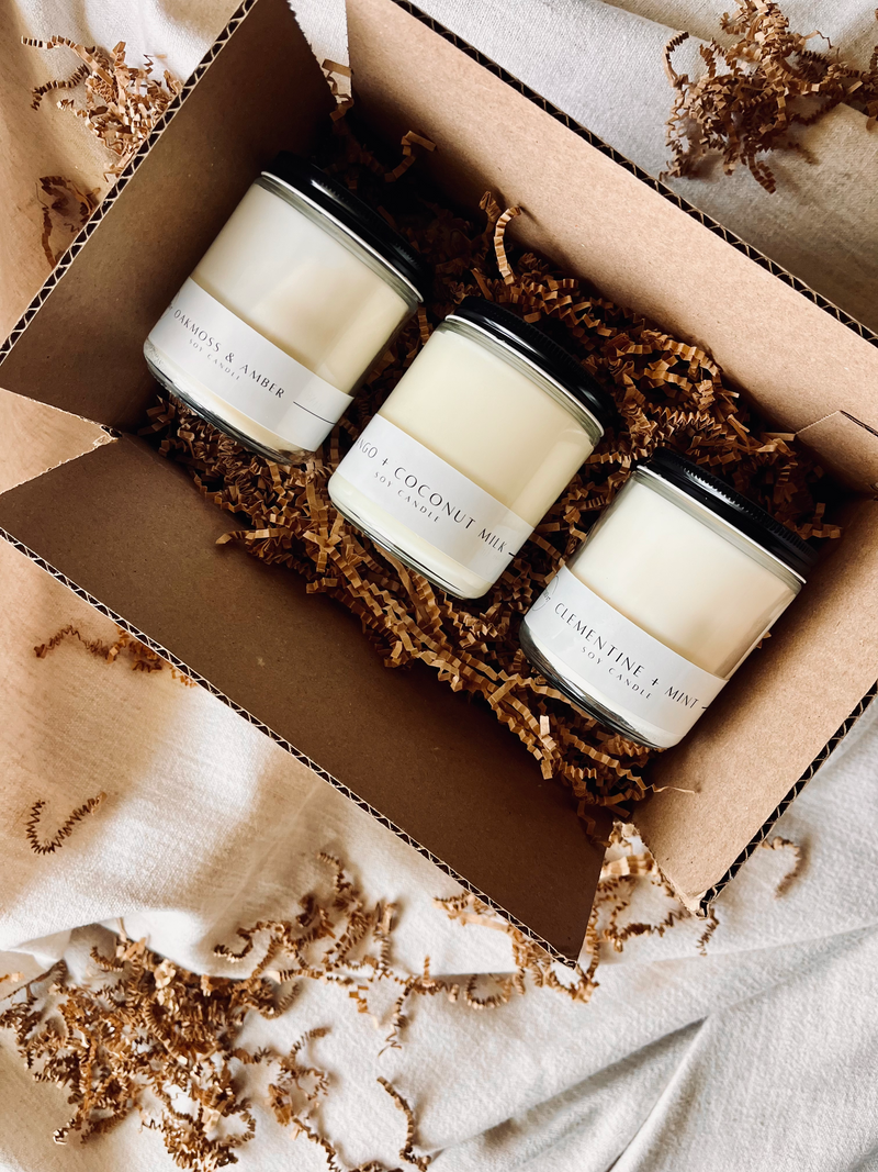 Small Candle Gift Set