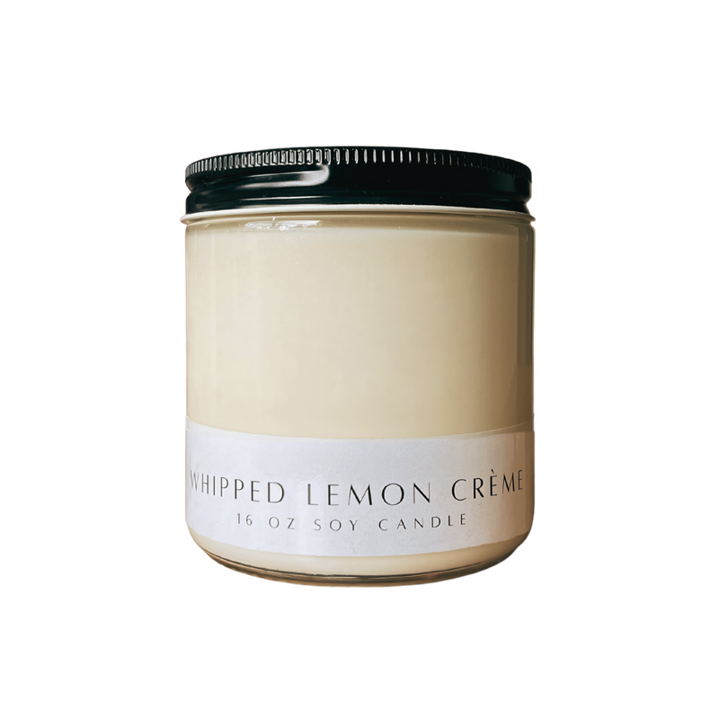 Whipped Lemon Crème Scented Candle