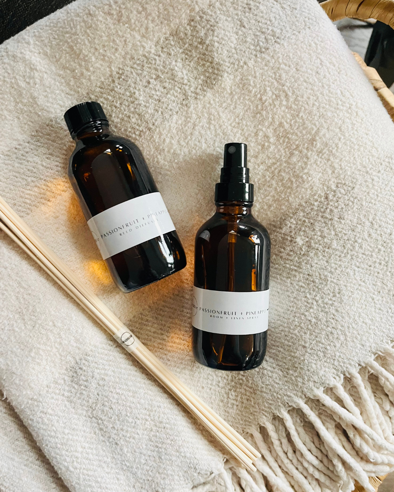 Passionfruit + Pineapple Reed Diffuser