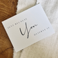 "You Deserve It" Card